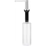 DEANTE ZZZ 00DD dosificador de jabón con soporte para esponja, 350 ml, negro