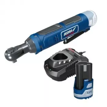 Atornillador angular a batería DEDRA 12V 3/8 pulgadas 1x2,0Ah