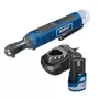 Atornillador angular a batería DEDRA 12V 3/8 pulgadas 1x2,0Ah