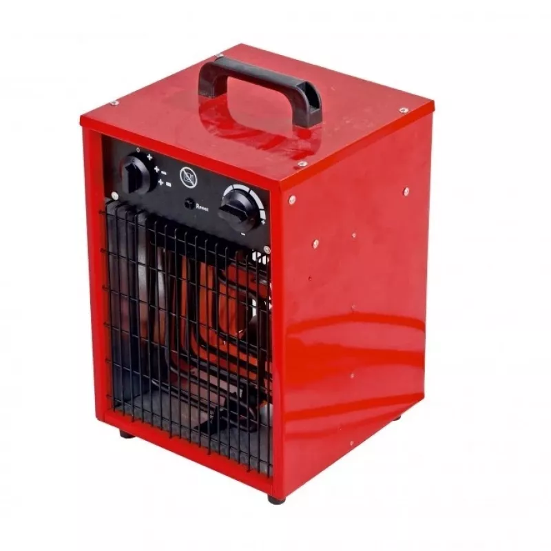DEDRA DED9921 Calefactor eléctrico de convección 3300 W rojo