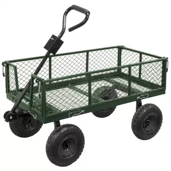 Carro de jardín con rejilla DEDRA 96x50x80 cm