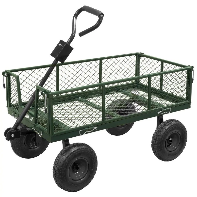 Carro de jardín con rejilla DEDRA 96x50x80 cm
