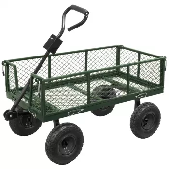 Carro de jardín con rejilla DEDRA 96x50x80 cm