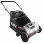Dedra recogedor manual de hojas y césped, 530 mm, 27 L, negro/naranja
