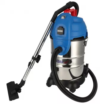 DEDRA aspirador de agua y polvo 1600W 30L filtro de algodón
