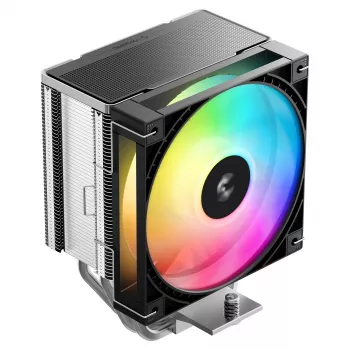 DeepCool AG620 G2 Disipador de CPU de aire de doble torre, 260W TDP, 2 ventiladores PWM de 120mm, 6 heatpipes, LGA1700/AM5