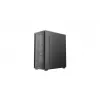 Deepcool CC550 4F caja mid-tower, 4x ventiladores LED de 120mm, cristal templado, negra