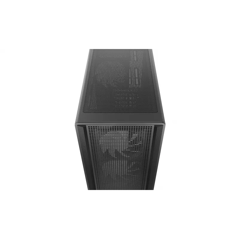 Deepcool CC550 4F caja mid-tower, 4x ventiladores LED de 120mm, cristal templado, negra