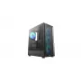 Deepcool CC550 4F caja mid-tower, 4x ventiladores LED de 120mm, cristal templado, negra