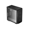 Deepcool CG560 caja mid tower con ventana lateral de cristal templado, negra