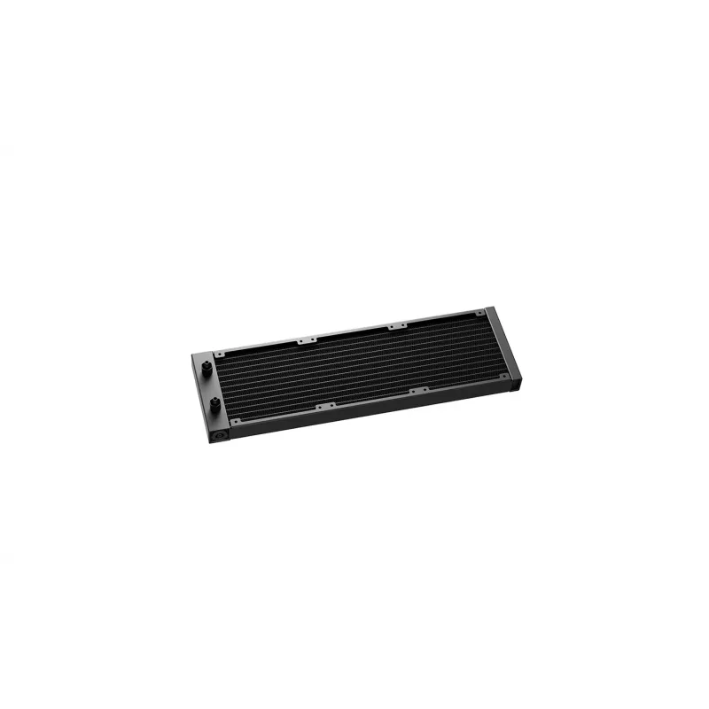Deepcool LT360 VISION ARGB refrigeración líquida de 360mm, negra, ARGB, Intel y AMD, 3 ventiladores PWM de 120mm