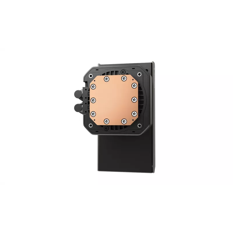 Deepcool LT360 VISION ARGB refrigeración líquida de 360mm, negra, ARGB, Intel y AMD, 3 ventiladores PWM de 120mm