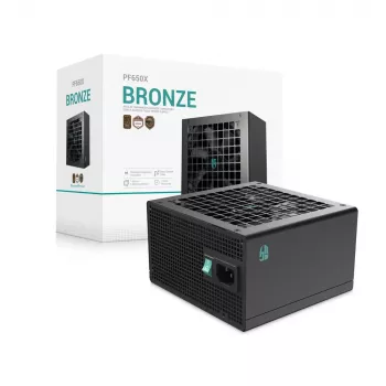 Deepcool PF650X Fuente de alimentación 650W 80 PLUS Bronze, negra