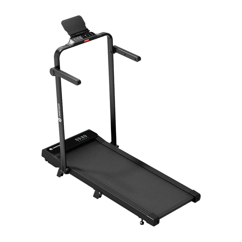 Cinta de correr eléctrica plegable DeerRun A6 Plus CT06-C, 12 km/h, inclinación del 5 %, carga máxima de 136 kg, pantalla LED
