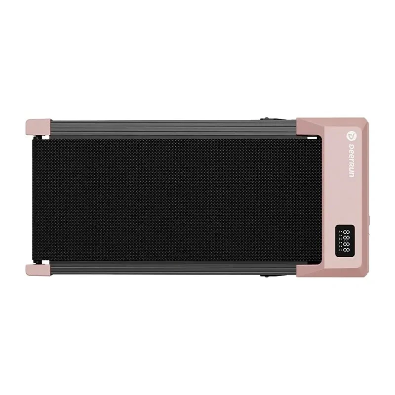 DeerRun Q2 Urban cinta de correr eléctrica, inclinación del 7 %, carga máxima de 136 kg, pantalla LED, aplicación Bluetooth, rosa