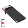 DeerRun Q2 Urban Cinta de correr eléctrica (rosa) - Cinta plegable de 12 km/h con pantalla LED y Bluetooth