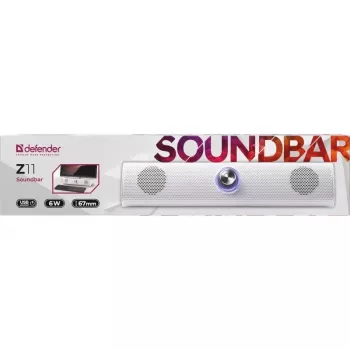defender SOUNDBAR Z11 6W LED Blanco barra de sonido