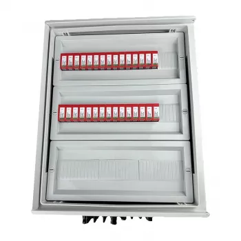 DEHN EM-1365_DC dispositivo de conmutación DC conectado hermético IP66 EMITTER con protector contra sobretensiones DC 1000V Tipo 2, 10x PV-String, 10x MPPT