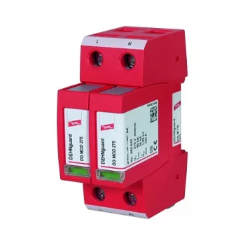 DEHN DG M TN 275 952200 DEHNguard M Descargador de sobretensiones, 230V, Rojo