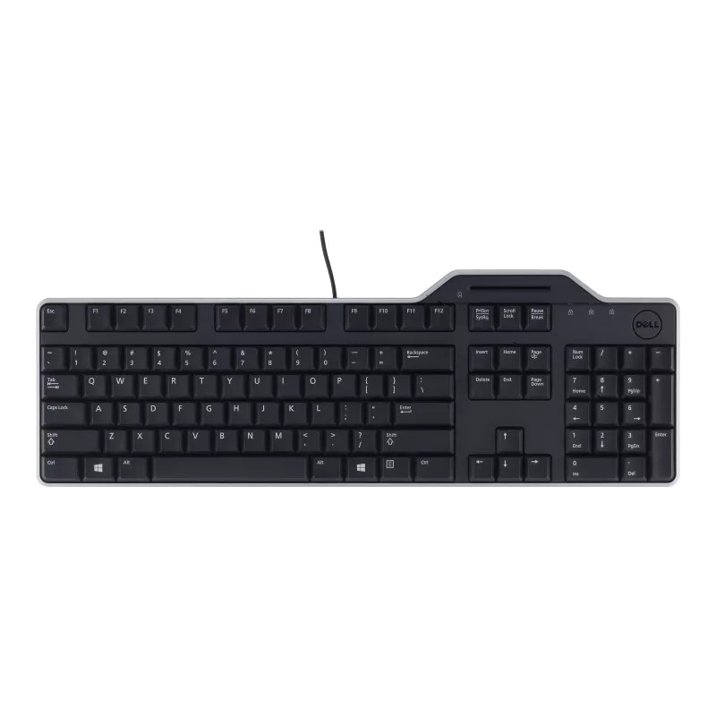 Teclado Dell KB813 Smartcard - USB - AZERTY - Negro