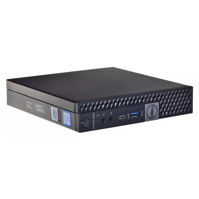 DELL OptiPlex 5060 Micro i3-8100T 8GB 256GB SSD Micro SFF Win11 Pro Reacondicionado
