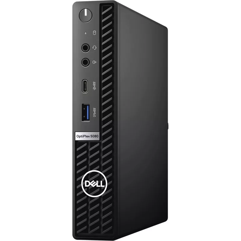 Dell OptiPlex 5080 Micro PC de sobremesa - Intel Core i5-10500T, 12GB RAM, 256GB SSD, Windows 10 Pro (reacondicionado)