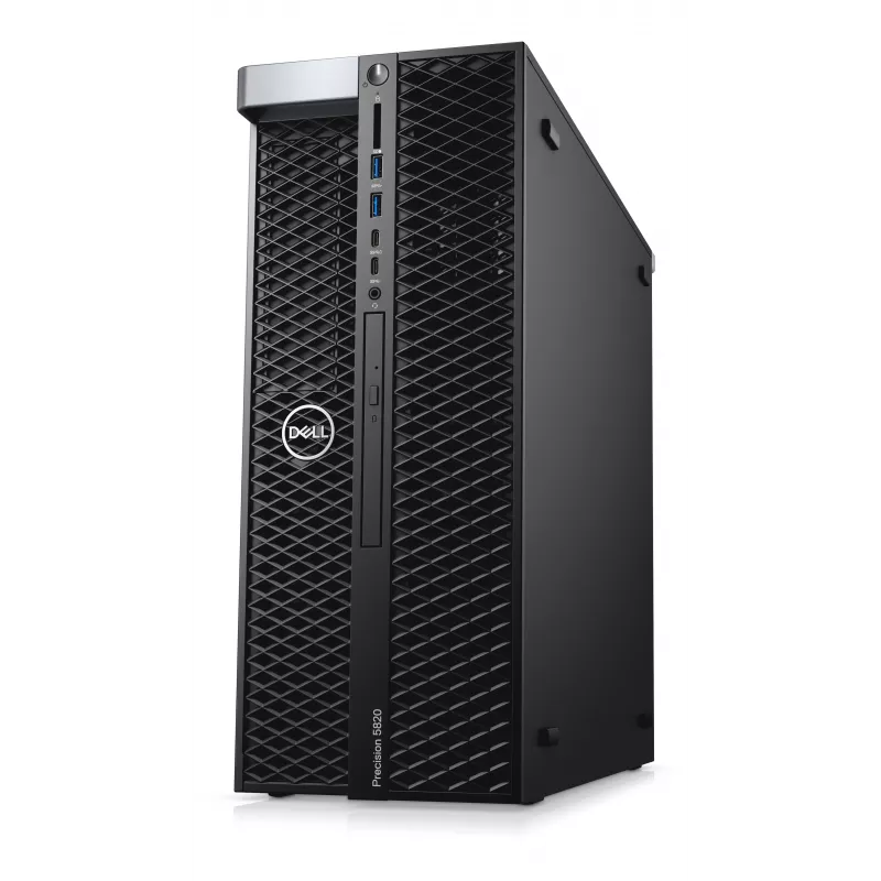 Dell Precision 5820 Estación de trabajo en torre - Intel Xeon W-2123, 32GB DDR4 ECC, 512GB NVMe SSD, NVIDIA Quadro P2000, Windows 10 Pro