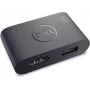 Dell adaptador USB Type-C a HDMI/USB Type-A (DA20) – HDMI 4K, USB 3.0, negro