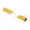 Delock 19605 Tubo termorretráctil, patrón X antideslizante, 1 m x 40 mm, amarillo
