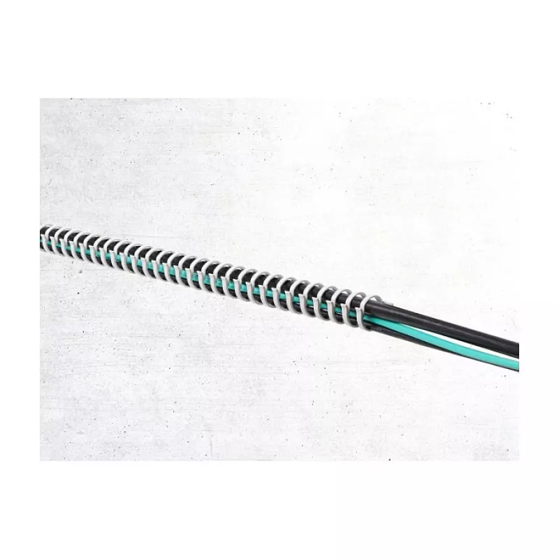 Delock 22072 canaleta flexible para cables, autoadhesiva y atornillable, 25 x 26 mm, 50 cm, gris
