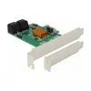 DeLOCK Tarjeta controladora PCIe 2.0 x1 de 4 puertos SATA 6Gb/s con Marvell 88SE9215