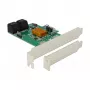 DeLOCK Tarjeta controladora PCIe 2.0 x1 de 4 puertos SATA 6Gb/s con Marvell 88SE9215
