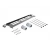Delock 43350 caja de empalmes de fibra óptica de 19 pulgadas 1U, 96 fibras, negro