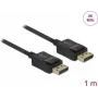Delock 85300 adaptador de acoplamiento coaxial de conector hembra F a conector hembra F, niquelado, 75 ohmios