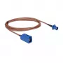DELOCK cable alargador de antena FAKRA C macho a FAKRA C hembra RG-316 1,8m coaxial