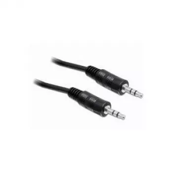 Delock cable de audio jack estéreo de 3,5 mm conector macho a conector macho 2,5 m negro 84001