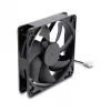 Delock ventilador axial 48 V DC, 120 x 120 x 25 mm, 4 pines PWM, negro