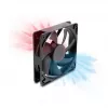 Delock ventilador axial 48 V DC, 120 x 120 x 25 mm, 4 pines PWM, negro