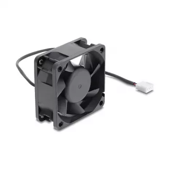 Delock ventilador axial 48 V DC, 60 x 60 x 25 mm con conector de ventilador PWM de 4 pines, negro