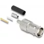 Delock conector hembra BNC crimp para RG-174 / RG-316 con tubo termorretráctil 91760