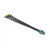 Delock Cable Mini FAKRA Z conector hembra Quad a 4 x conector hembra SMA, 0,2 m (90283)
