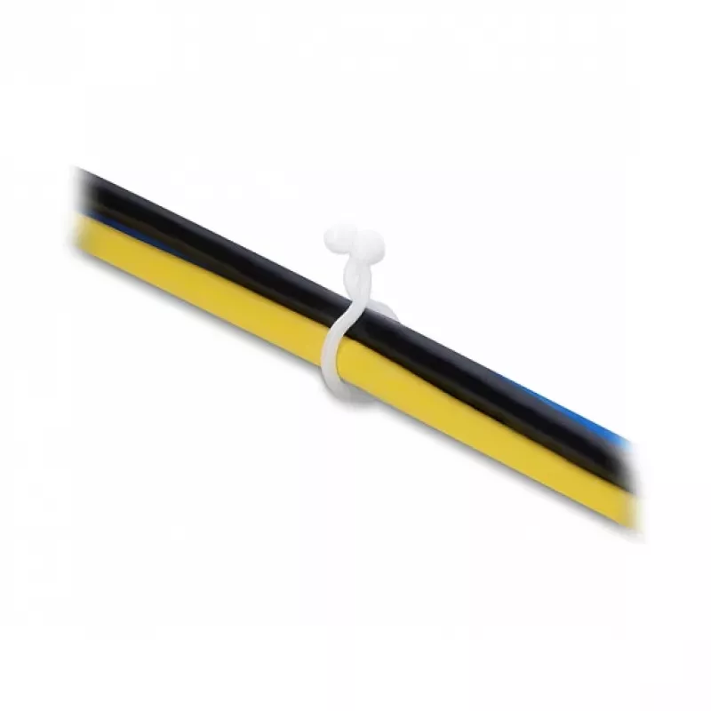 Delock Cable Twister 13 mm Transparente, 100 uds.