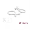 Delock Espiral para cables Ø 18 mm transparente, 100 uds.