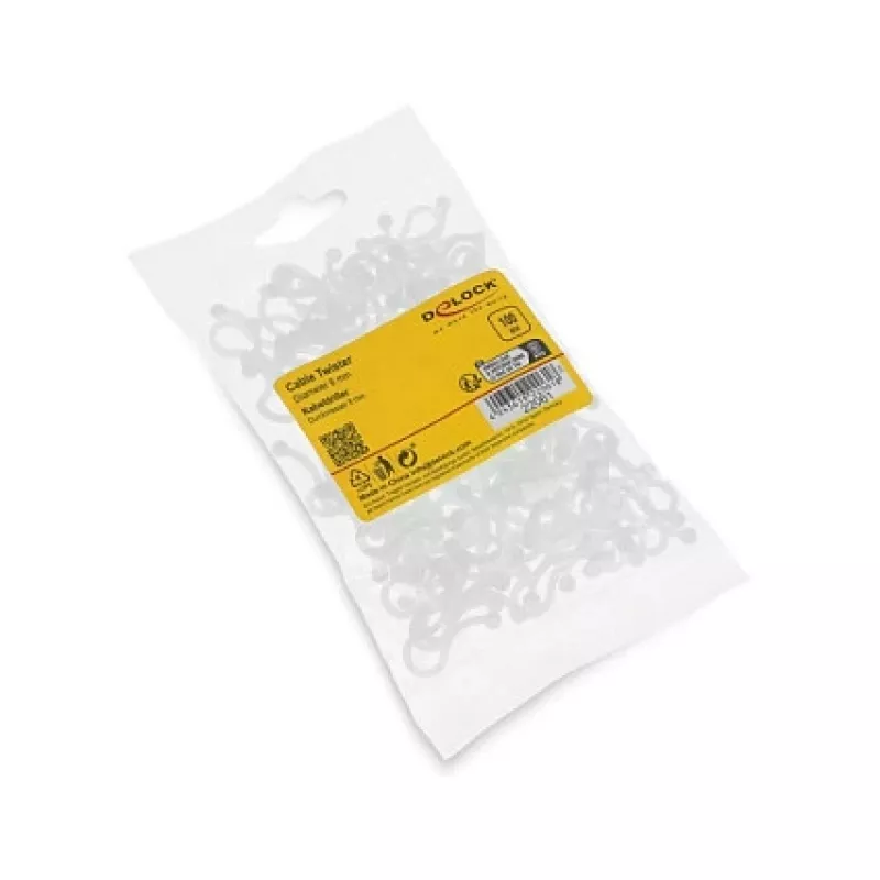 Delock tubo espiral para cables 8 mm transparente, 100 unidades