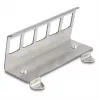 Delock Soporte de montaje para carril DIN para 5 módulos insertables, gris 88141