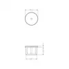 Delock Tapa antipolvo para conectores SMA, 10 uds., transparente 60163