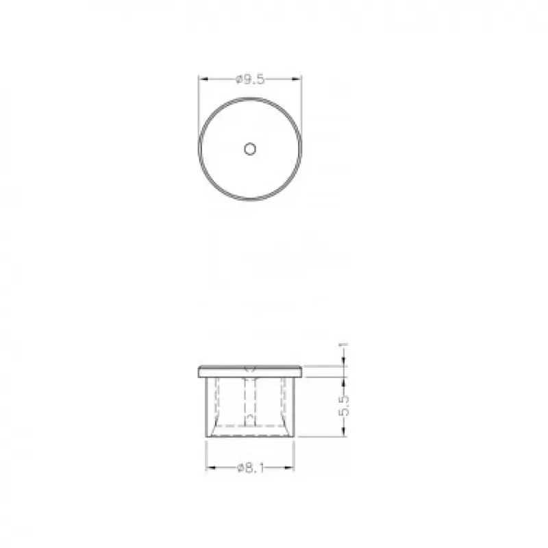 Delock Tapa antipolvo para conectores SMA, 10 uds., transparente 60163