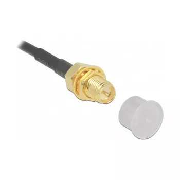 Delock Tapa antipolvo para conectores SMA, 10 uds., transparente 60163