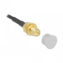 Delock Tapa antipolvo para conectores SMA, 10 uds., transparente 60163