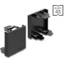 Delock Easy 45 placa ciega para módulo 45 x 45 mm negro (81670)
